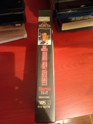 VHS Van Damme Libertad para Morir videockub