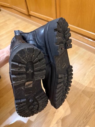 Botas de Piel Negras Talla 41