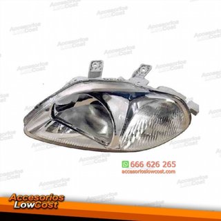 FARO IZQUIERDO DE SERIE HONDA CIVIC 95-98, CROMO