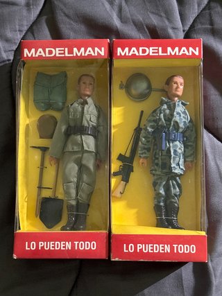 Pack 2 Figuras Madelman Soldado y Infantería