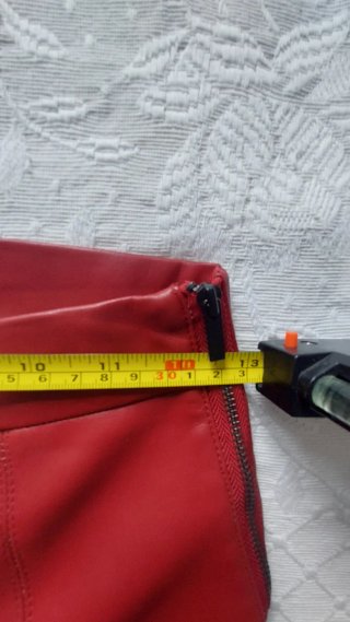 Pantalón elástico rojo