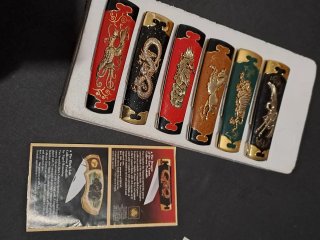 Set 6 Coltelli Samurai Franklin Mint