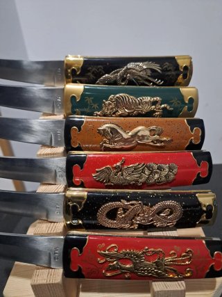 Set 6 Coltelli Samurai Franklin Mint