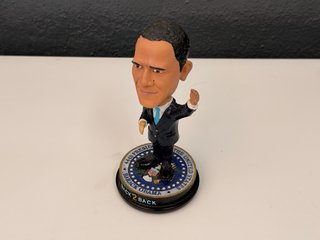 Boneco Barack Obama 44° Presidente Estados Unidos