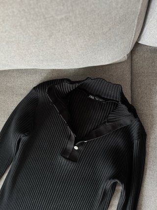 Vestito midi nero di Zara S