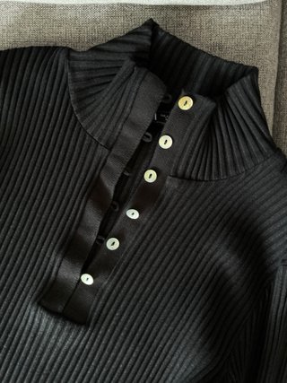 Vestito midi nero di Zara S