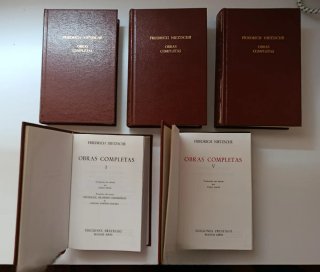 Obras Completas Friedrich Nietzsche.