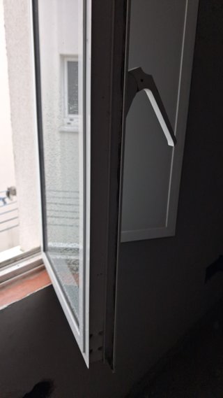 Ventana aluminio blanca 87x97cm con contraventanas