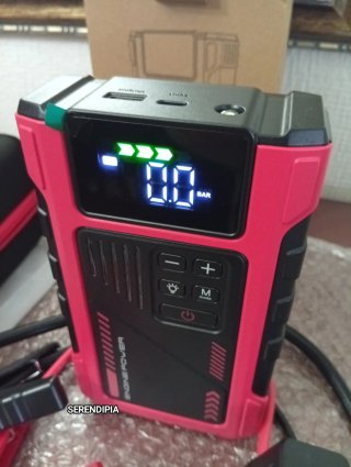 ARRANCADOR COMPRESOR PARA COCHE 12000 MAH