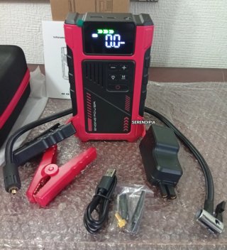 ARRANCADOR COMPRESOR PARA COCHE 12000 MAH