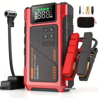 ARRANCADOR COMPRESOR PARA COCHE 12000 MAH