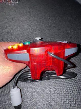Mando para n64 color rojo nuevo