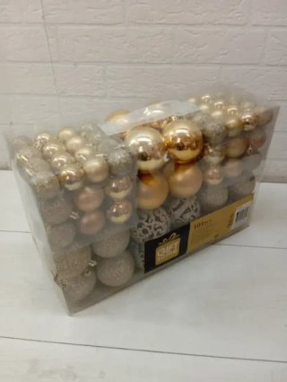 Regali di Natale Palline Natalizie Dorate
