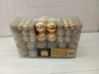 Regali di Natale Palline Natalizie Dorate