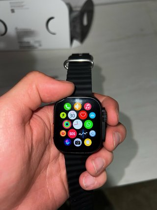 Reloj Imitación Negro con todas las apps
