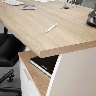Mesa de oficina con 3 cajones