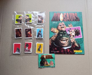 Collezione cromos dinosauri Sinclair Panini