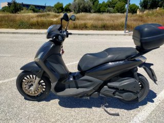 Piaggio Beverly 300 Negra/Plata