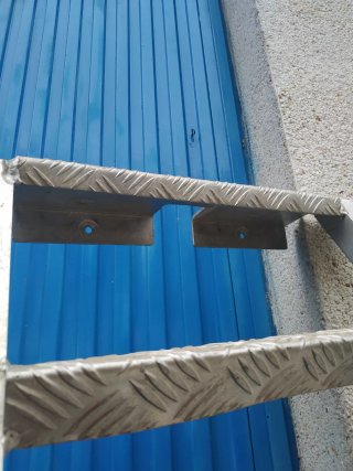 Escalera de aluminio