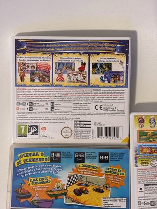 Lote 3 juegos Nintendo 3DS/DS