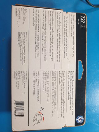 Tinta HP 727 Photo Black 130 ml