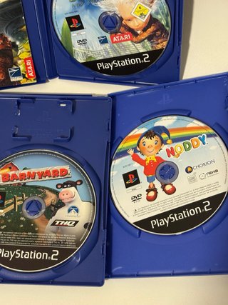 Lote 3 Juegos PS2 Infantiles: Arthur, Noddy