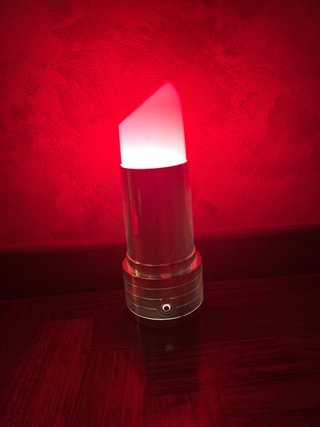 Lampada RuPaul Rosa e Argento