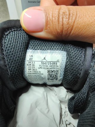 Nike Jordan Nere Taglia 36