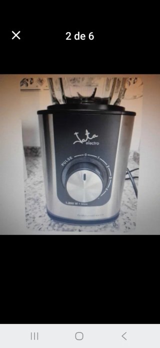 Batidora Jata 1200W Acero Inoxidable