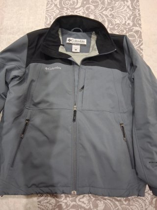 Chaqueta Columbia Talla M Negra/Gris