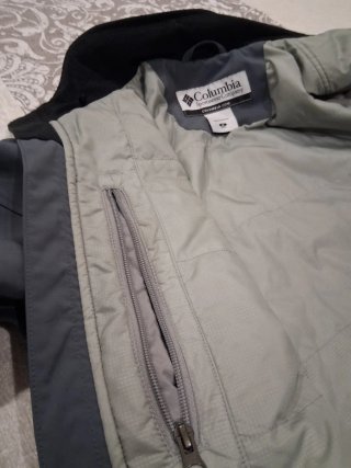 Chaqueta Columbia Talla M Negra/Gris