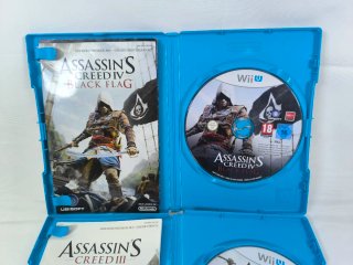 Assassin's Creed III y IV Black Flag Wii U