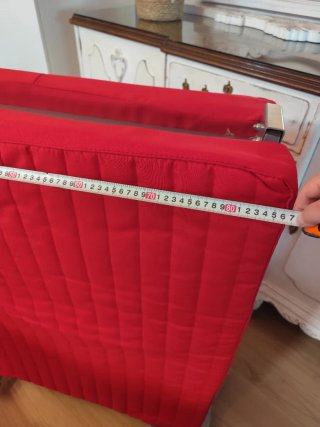 Sillón Cama Rojo