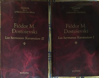 Libros "Los hermanos Karamázov I y II"