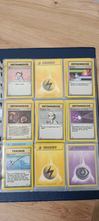 Colección Cartas Pokémon 1ª y 2ª Edición