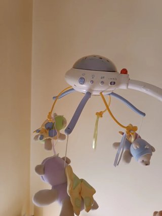 Móvil de cuna ositos