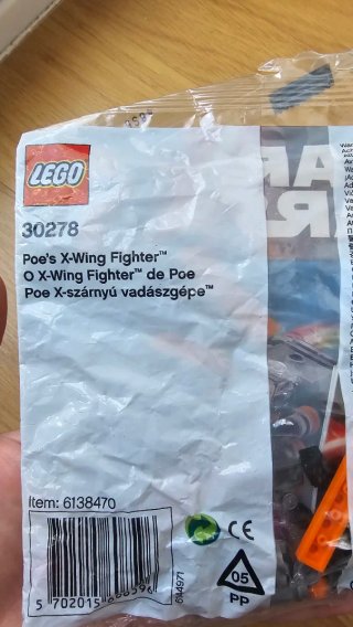 Lego Star Wars Poe's X-Wing Fighter 30278