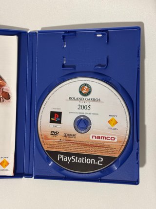 Juego Roland Garros Paris 2005 PS2
