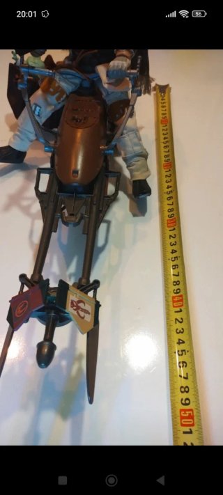 Figura Boba Fett 1/6 30cm + Moto
