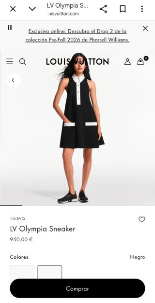 Zapatillas Louis Vuitton Mujer