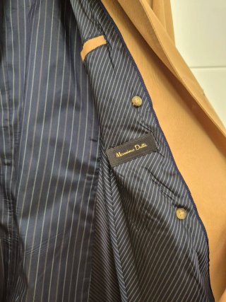 Gabardina Massimo Dutti Beige
