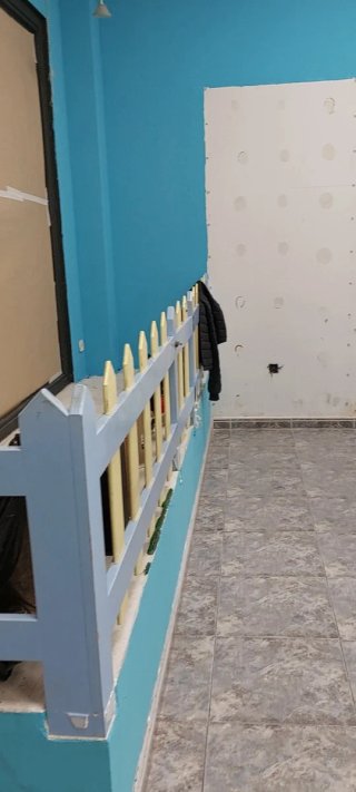 Valla de madera decorativa 120x60