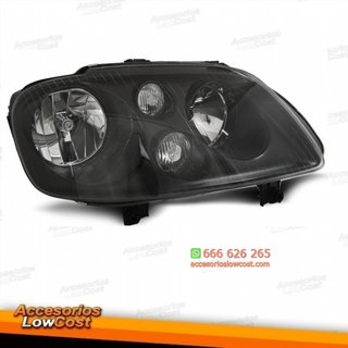 FARO DERECHO VW TOURAN 03-06, FONDO NEGRO