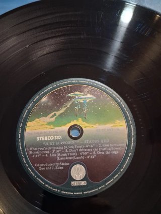 LP Status Quo - Just Supposin'... 1980, 33 rpm 12"