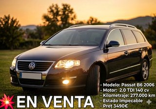 Volkswagen Passat 2006. 2.0TDI 140CV