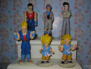 Lotto 30 Statuette Dragon Ball GT - De Agostini