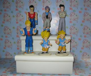 Lotto 30 Statuette Dragon Ball GT - De Agostini