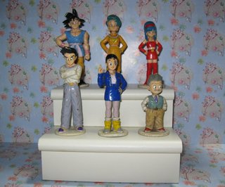 Lotto 30 Statuette Dragon Ball GT - De Agostini