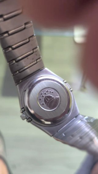 Omega Constellation Reloj Plata Blanco