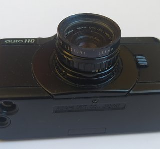 CÁMARA RÉFLEX ASAHI PENTAX AUTO 110 + Winder